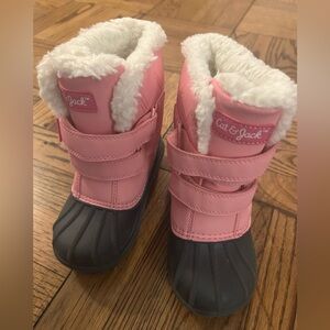 Cat & Jack size 10 toddler winter boots - excellent condition